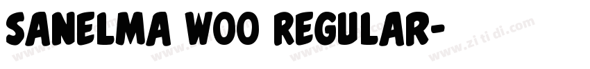 Sanelma W00 Regular字体转换